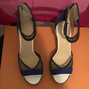 Blue heels